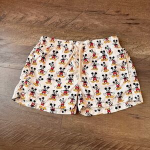 6Y MC2 Saint Barth Disney Mickey Mouse Patterned Shorts